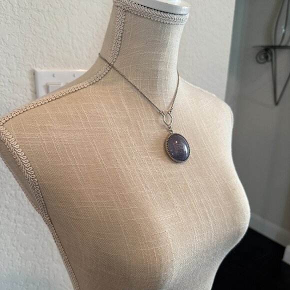 CHICO'S Blue Aventurine Pendant - Picture 5 of 6